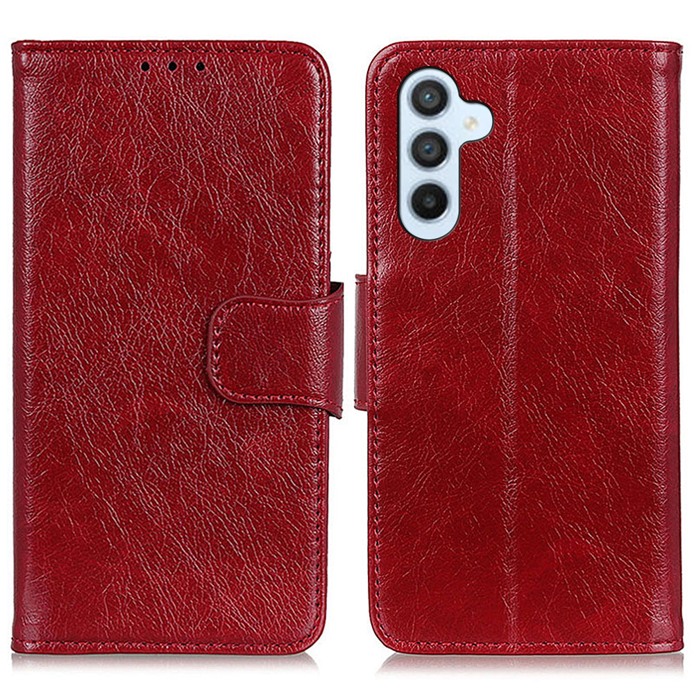 For Samsung Galaxy A05s 4G Case Nappa Texture Split Leather Stand Wallet Phone Cover For Samsung Galaxy A05s 4G Case Nappa Texture Split Leather Stand Wallet Phone Cover